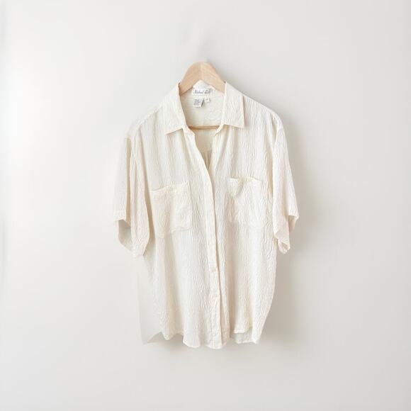 American Vintage Cream Blouse - Picture 1 of 12